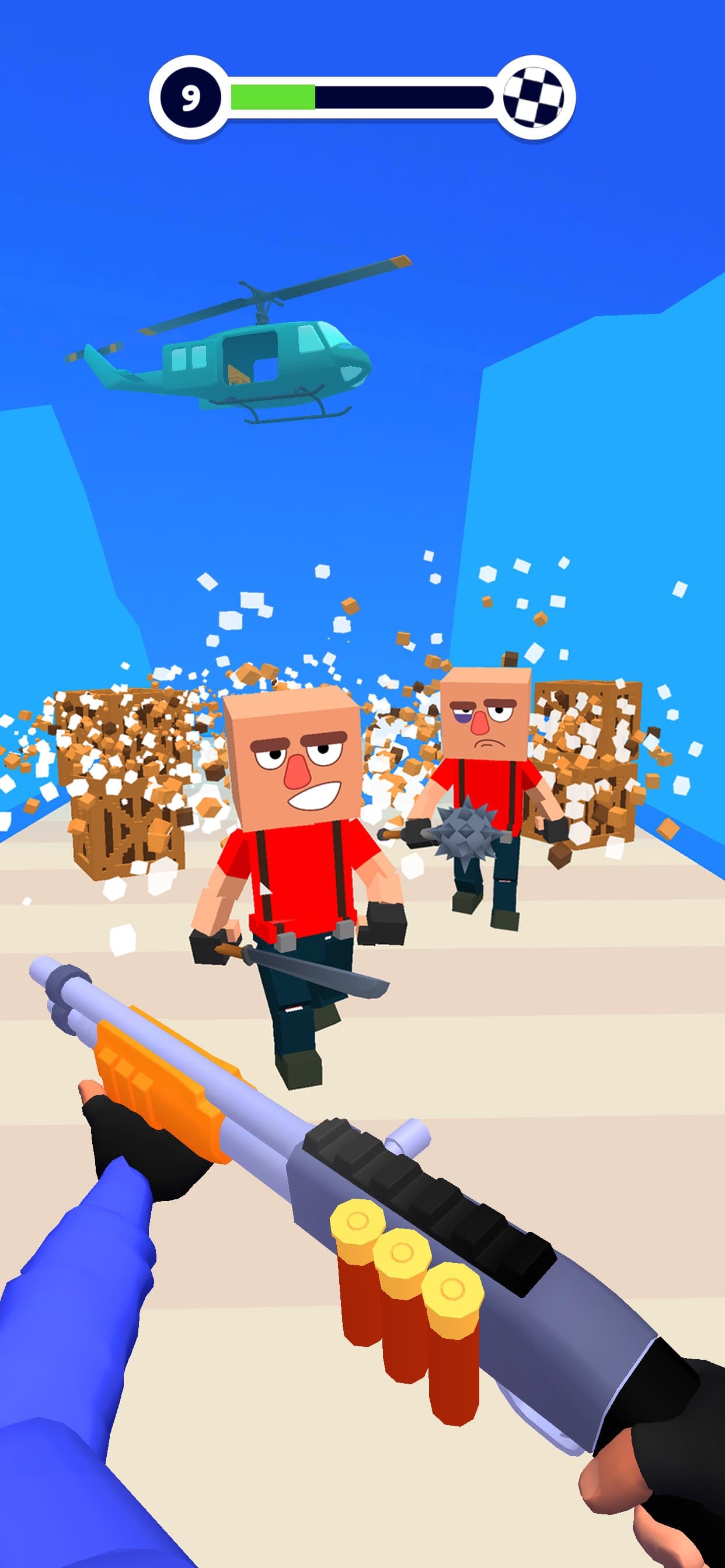 Block Craft Shooter 3D screenshot 1 - screenshot