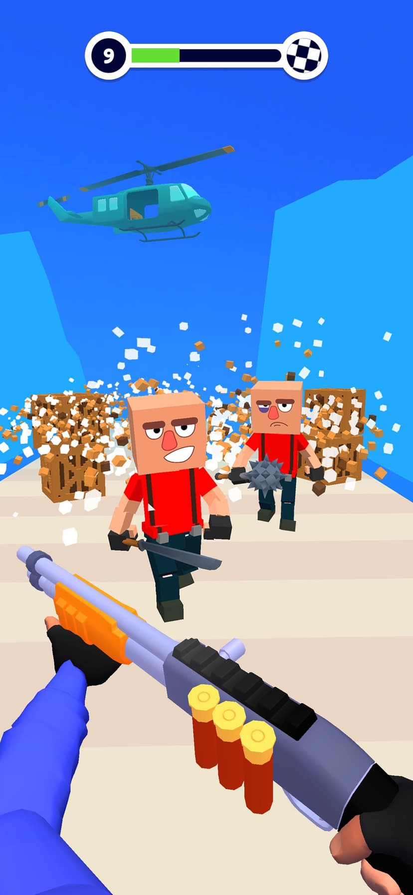 Block Craft Shooter 3D screenshot 1 - screenshot