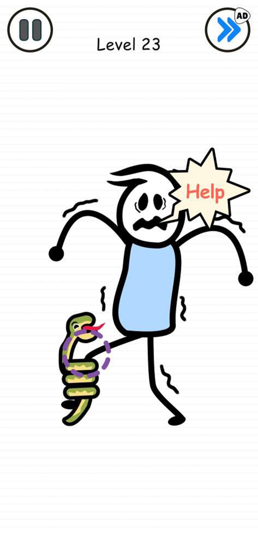 Help Me: Stricky Story screenshot 2 - screenshot