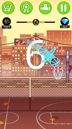 Basketball serial shooter screenshot 3 - screenshot