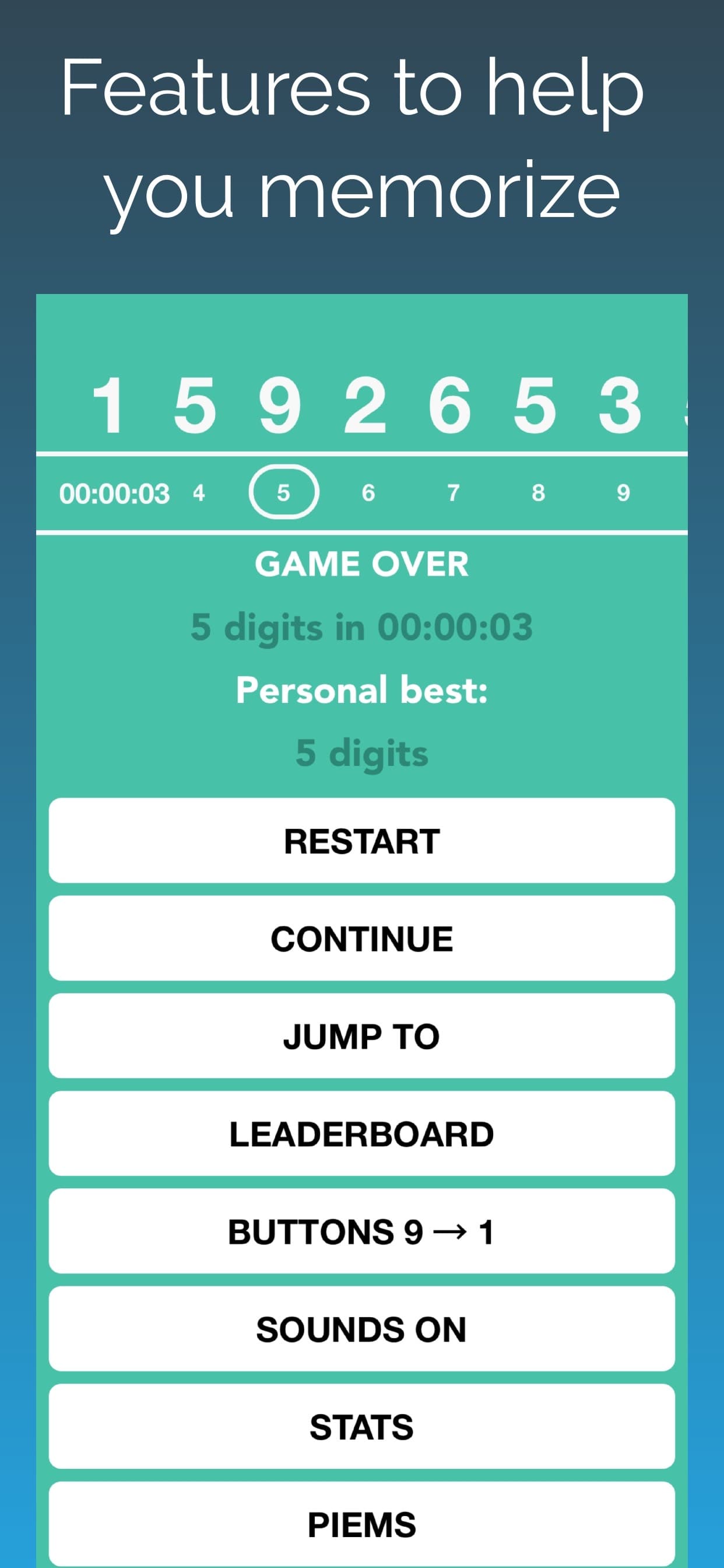 Pi - The Game screenshot 3 - screenshot