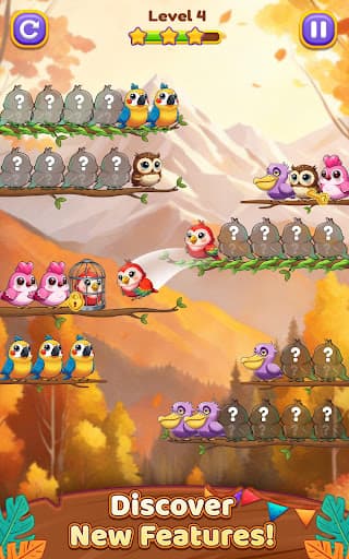 Bird Sort 3: Color Puzzle screenshot 11 - screenshot