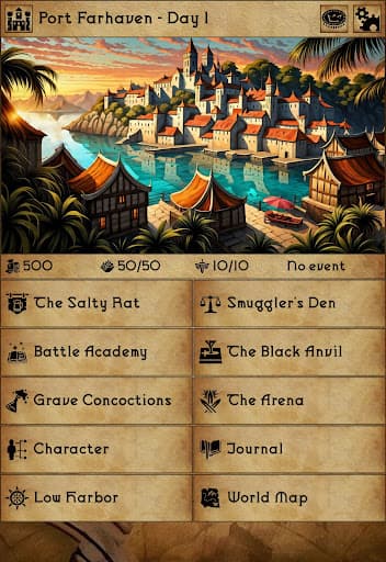 Grim Tides - Old School RPG screenshot 16 - screenshot