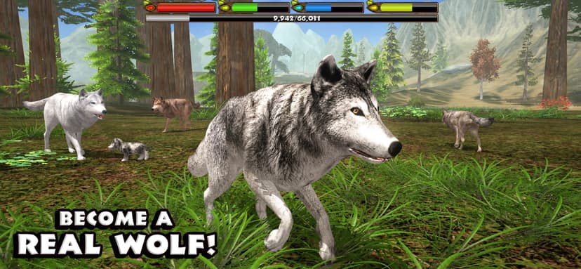 Ultimate Wolf Simulator screenshot 1 - screenshot