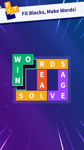 Flow Fit - Word Puzzle screenshot 1 - screenshot