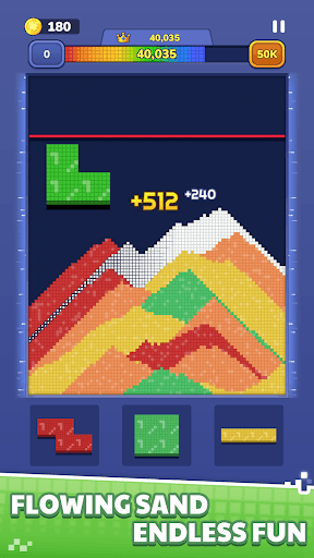 Sand Block Color Escape Puzzle screenshot 1 - screenshot