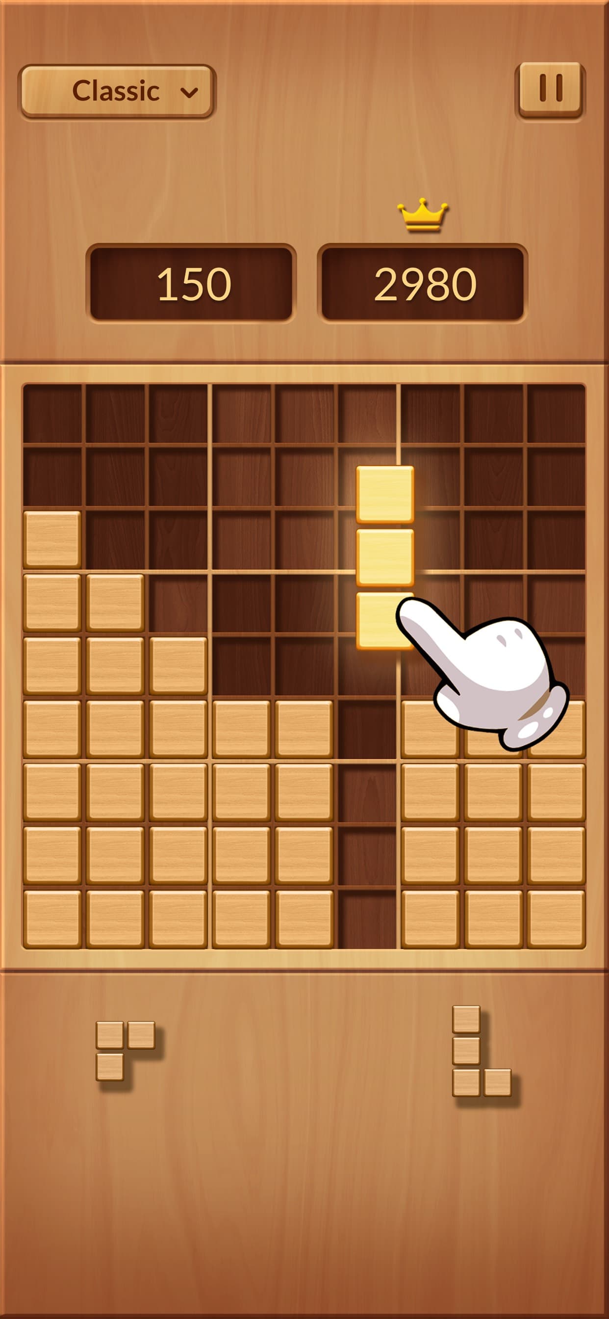 Wood Block Doku: Brain Games screenshot 1 - screenshot