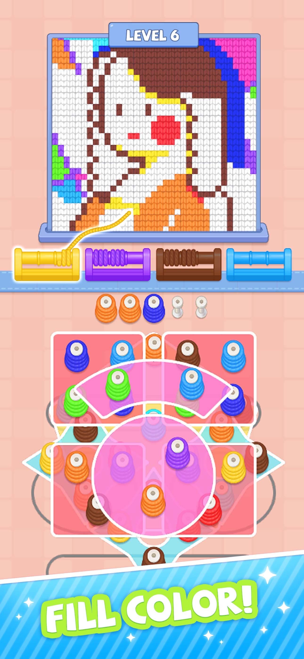 Wool Mania: Color Thread Sort screenshot 2 - screenshot