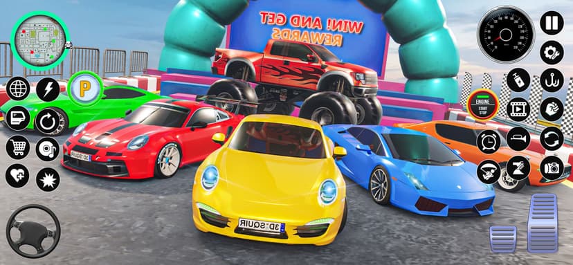 Superhero GT Racing Car Stunt screenshot 5 - screenshot
