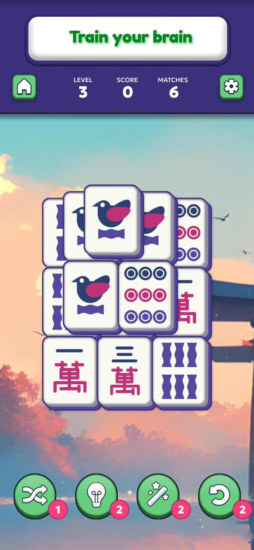 Mahjong Wonder - Solitaire screenshot 1 - screenshot
