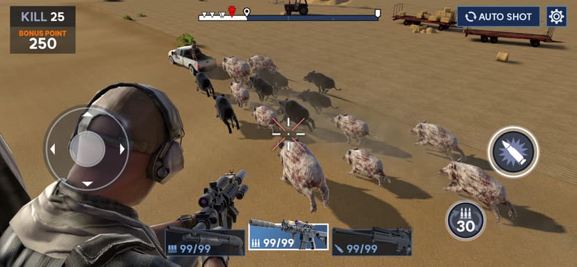 Heli Hog Hunt - Sniper Game screenshot 3 - screenshot