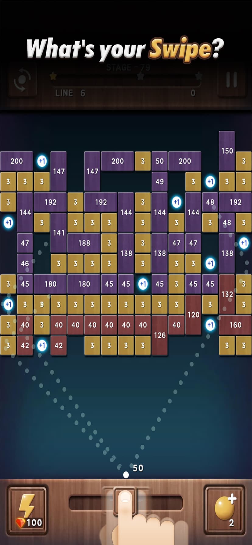 Swipe Brick Breaker: The Blast screenshot 2 - screenshot