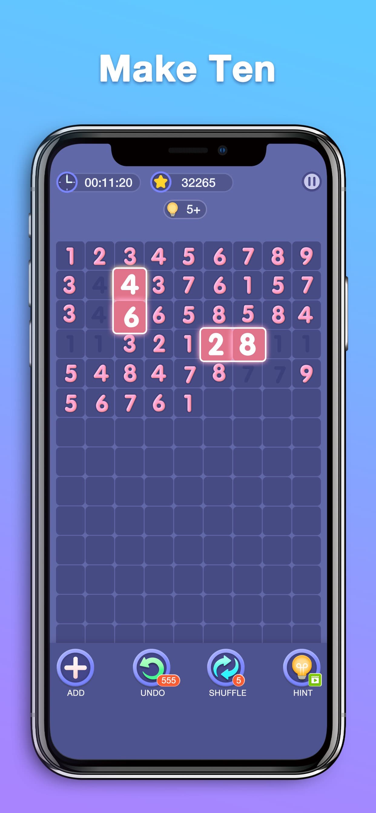 Match Ten - Number Puzzle screenshot 2 - screenshot