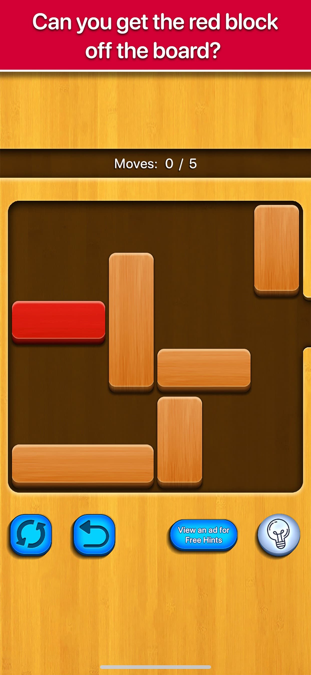 Wood Unblock Brain Games Fun screenshot 1 - screenshot