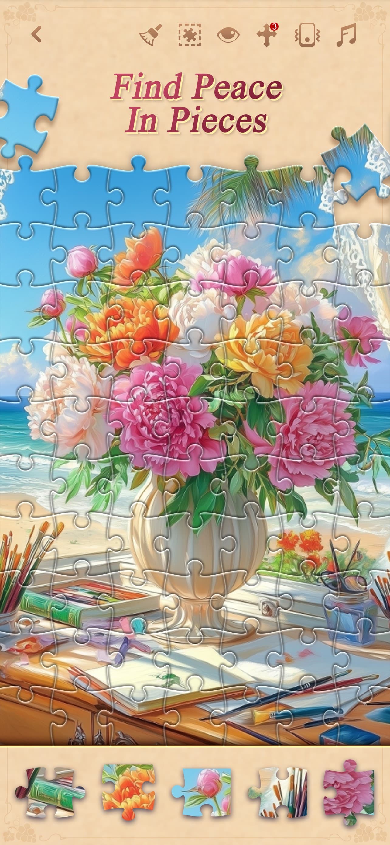 Bible Jigsaw Puzzles-Prayer screenshot 4 - screenshot