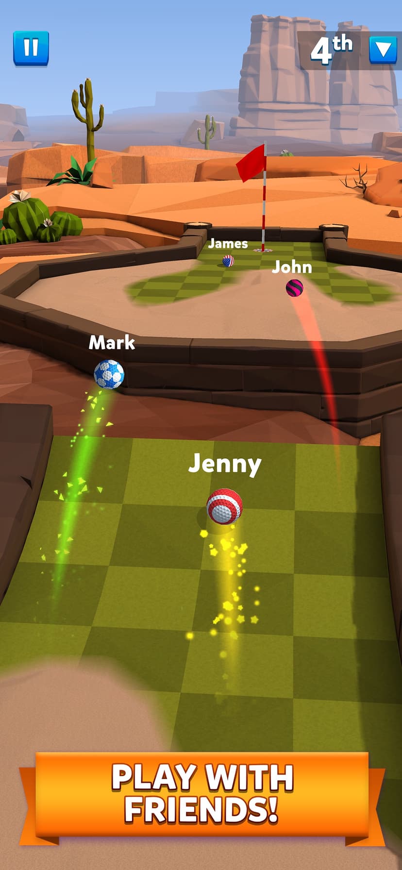 Golf Battle screenshot 2 - screenshot