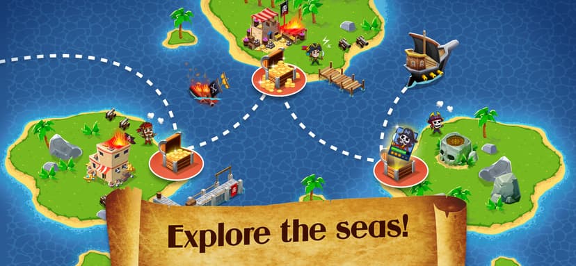 Idle Pirate Tycoon: Gold Sea screenshot 8 - screenshot