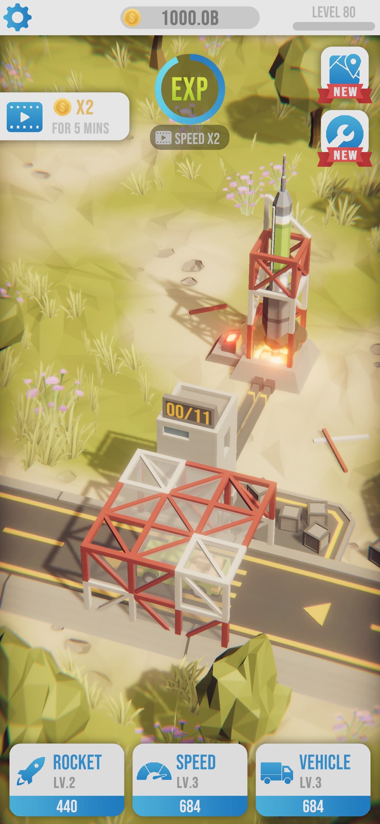 Idle Rocket Launch screenshot 4 - screenshot