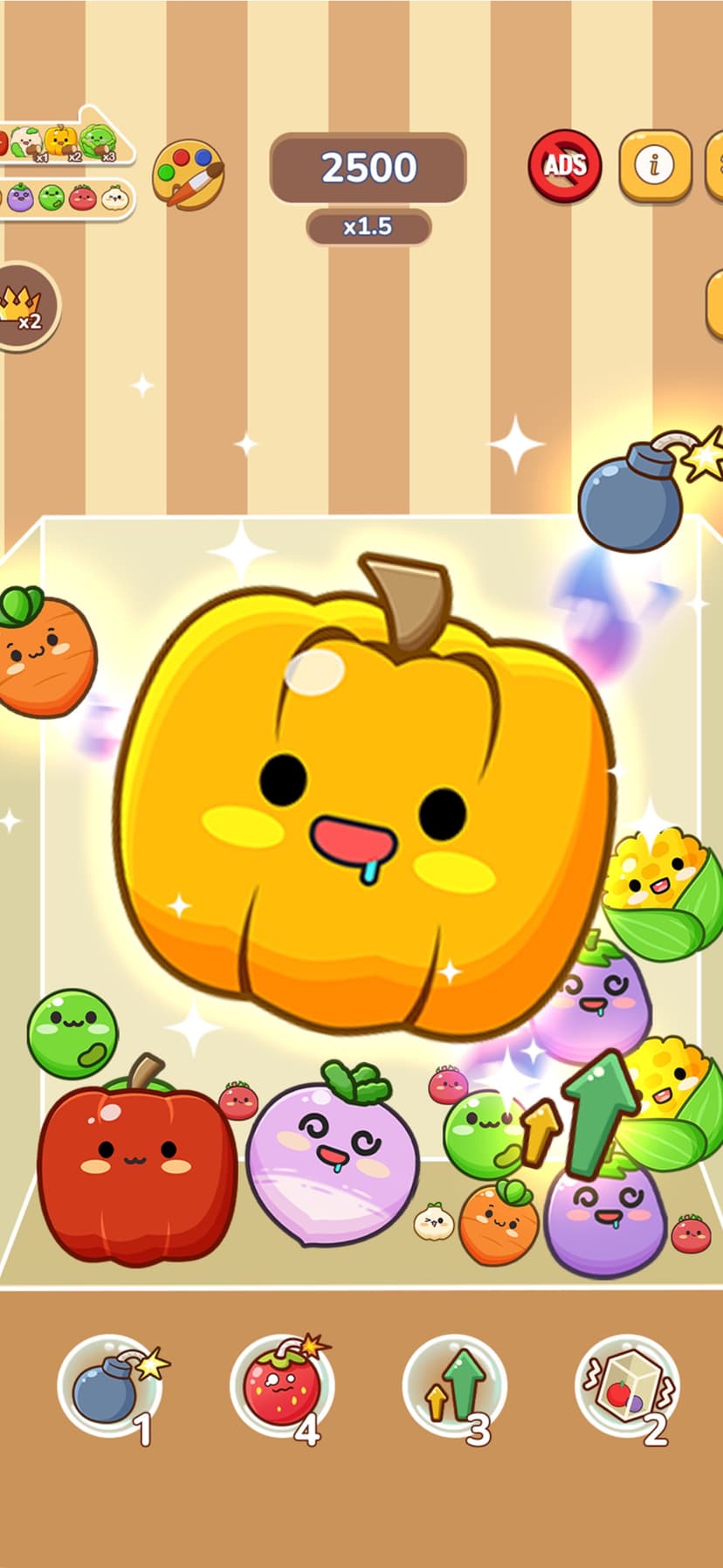 Juicy Merge: Melons Puzzle screenshot 5 - screenshot