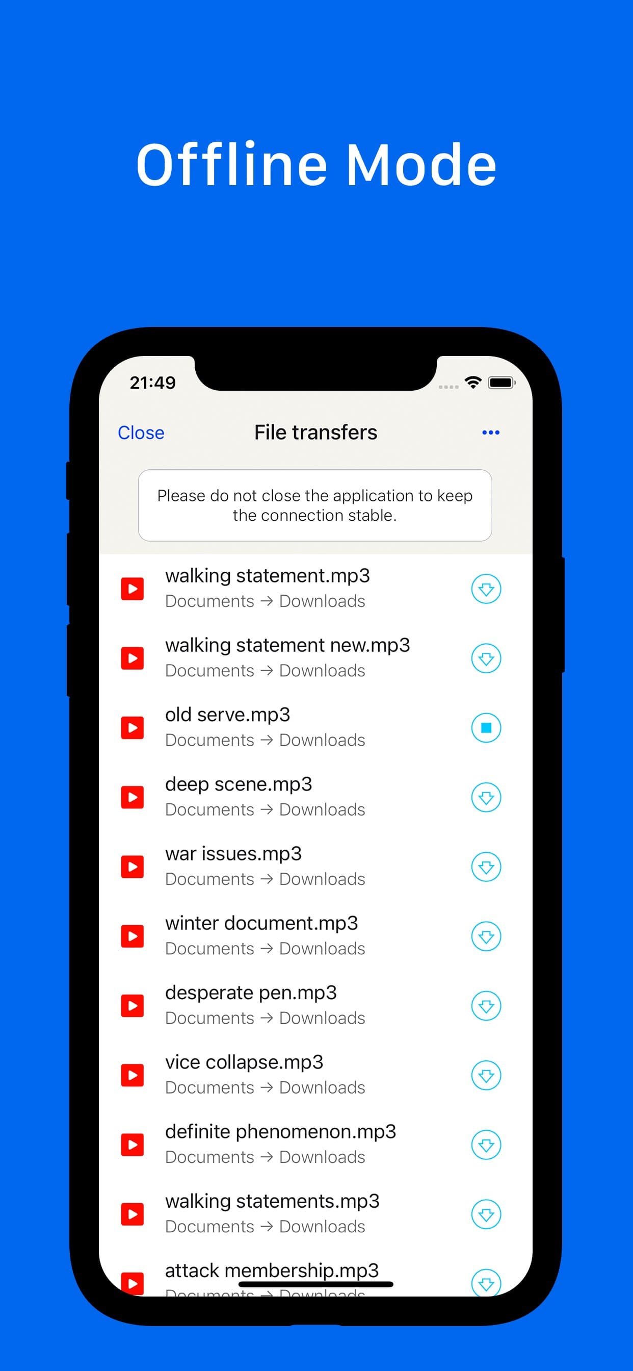 Musicbox: player for Dropbox screenshot 2 - screenshot