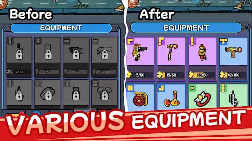 Bag Merge : Zombie Battle screenshot 14 - screenshot