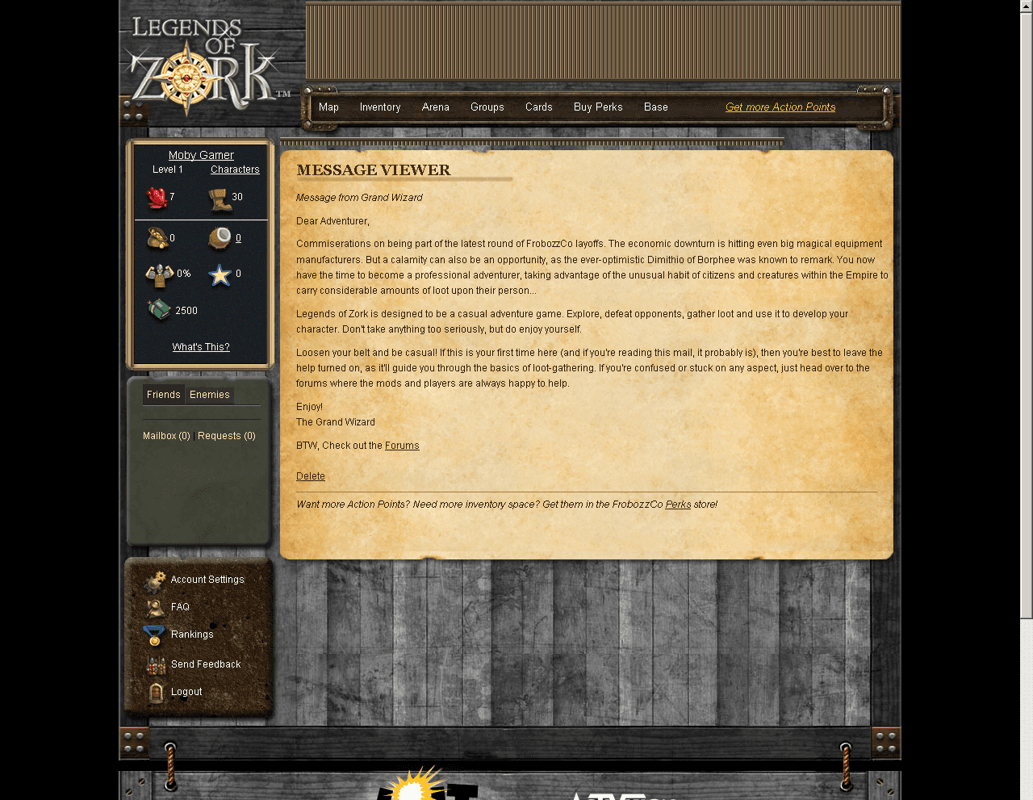 Null - screenshot