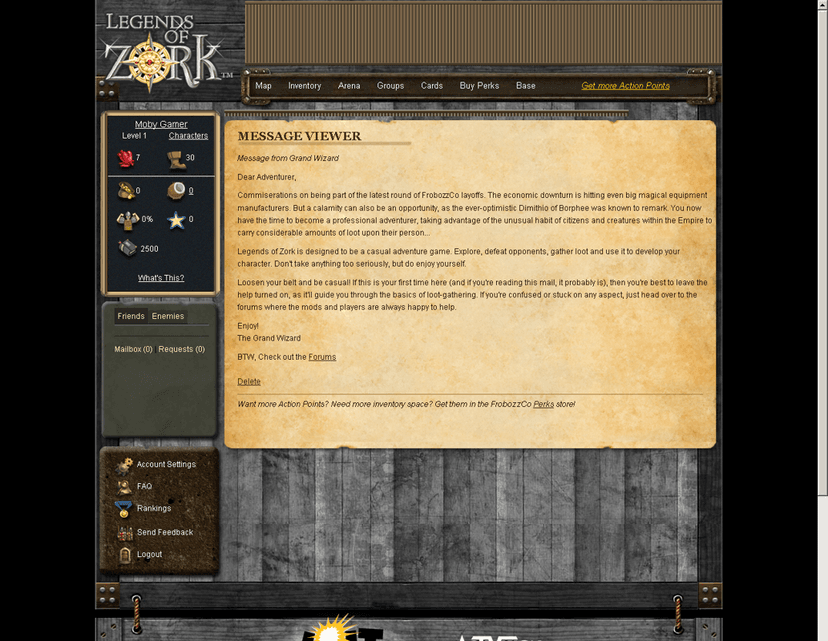 Null - screenshot