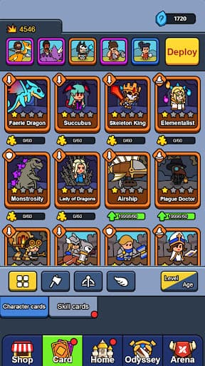 Warriors Saga - Evolution Game screenshot 4 - screenshot