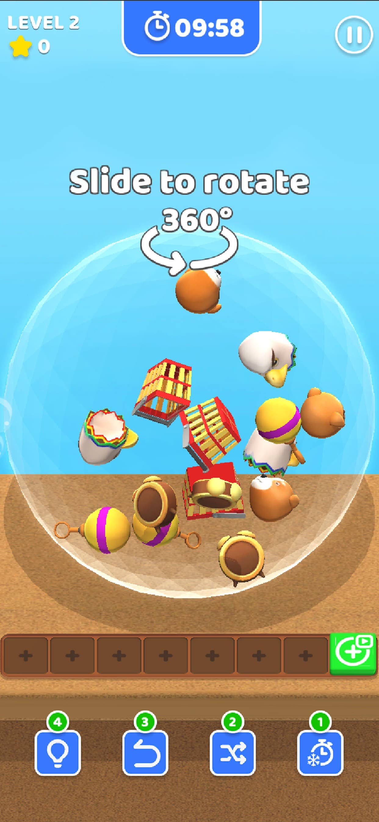 Match Triple 3D-Bubble Puzzle screenshot 2 - screenshot
