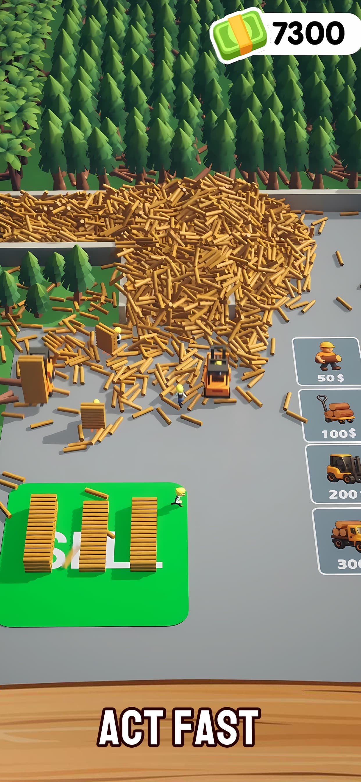 Lumber Empire: Idle Wood Inc screenshot 1 - screenshot