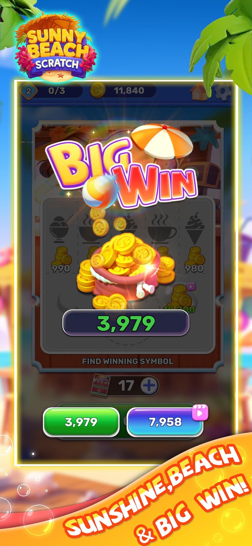 Sunny Beach Scratch screenshot 3 - screenshot