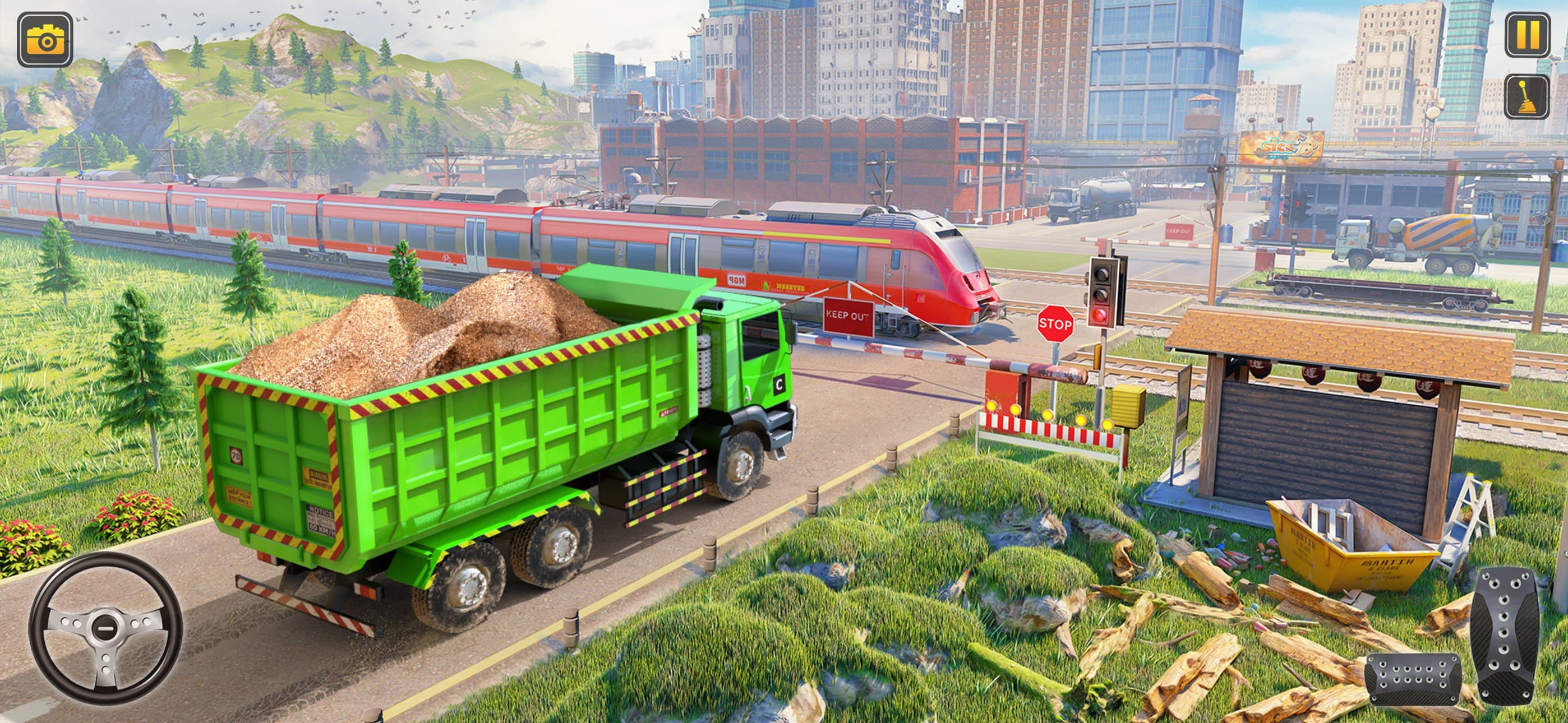Construction Excavator Game 3d screenshot 2 - screenshot