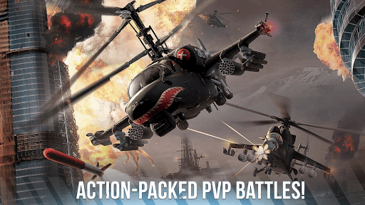 Modern War Choppers: Shooter screenshot 1 - screenshot