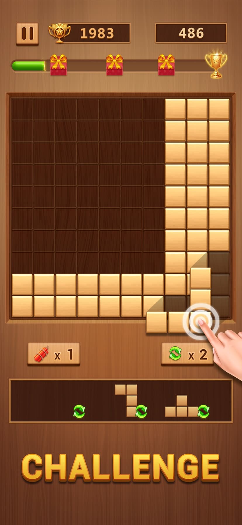 Wood Puzzle Game screenshot 4 - screenshot