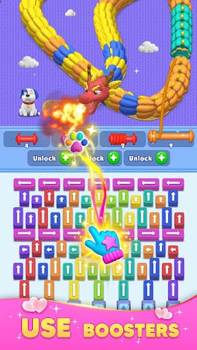 Wool Blast: Yarn Color Rescue screenshot 4 - screenshot