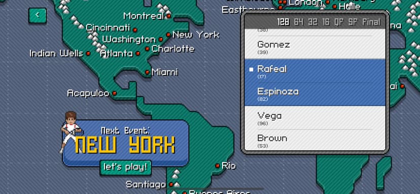 Pixel Pro Tennis screenshot 2 - screenshot