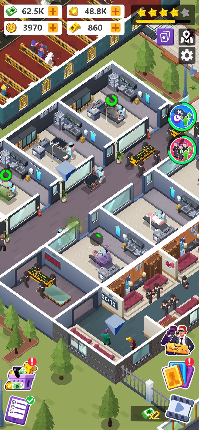 Idle Mortician Tycoon screenshot 4 - screenshot
