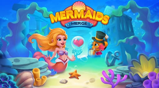 Merge Mermaids-magic puzzles screenshot 6 - screenshot