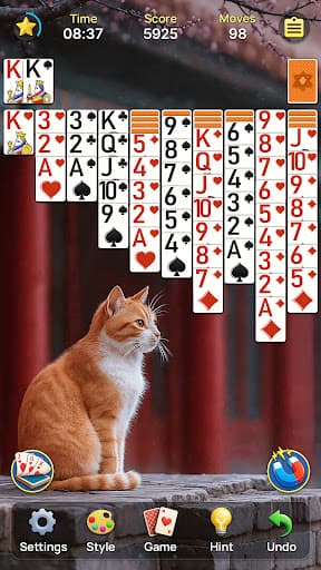 Spider Solitaire screenshot 5 - screenshot