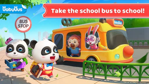Baby Panda's School Bus screenshot 1 - screenshot