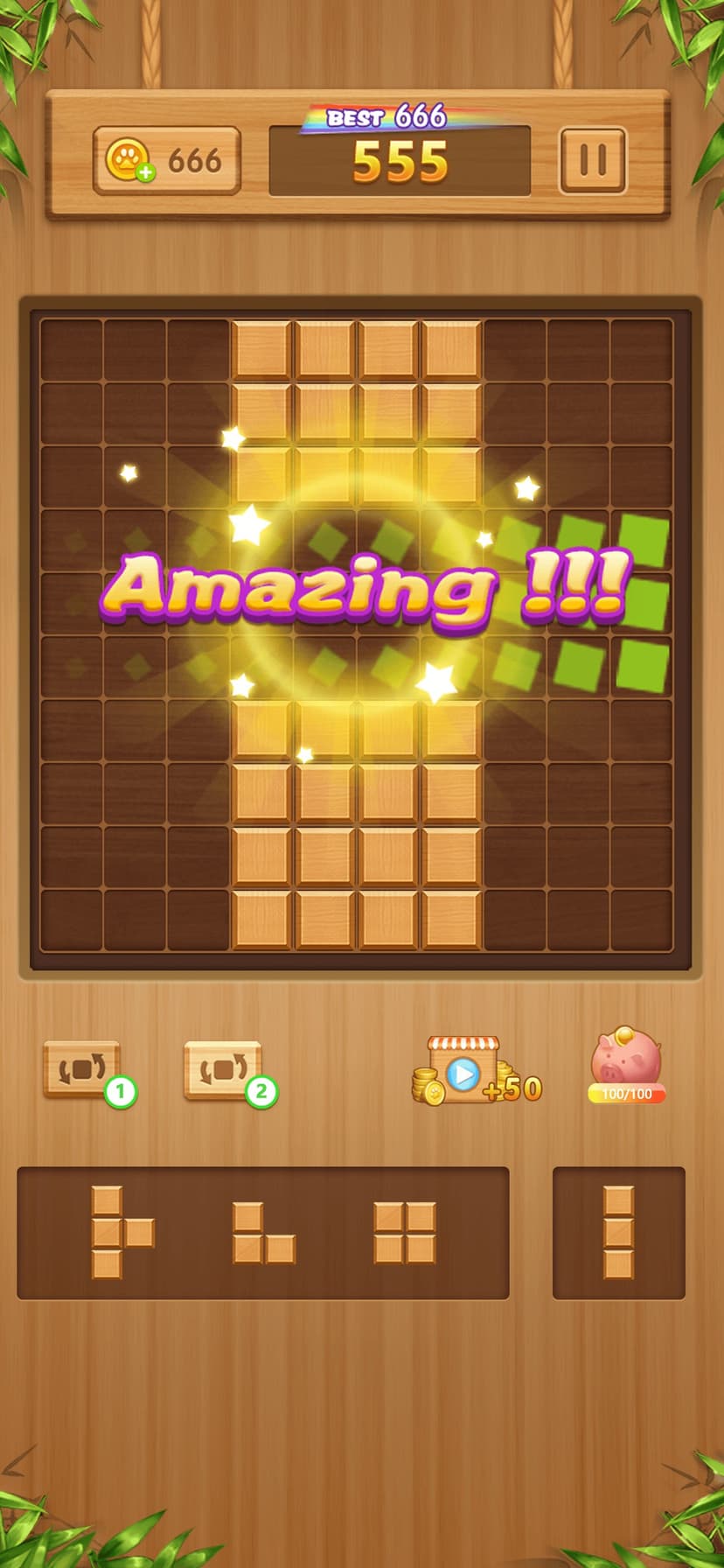 Block Puzzle - Wood Legend screenshot 2 - screenshot