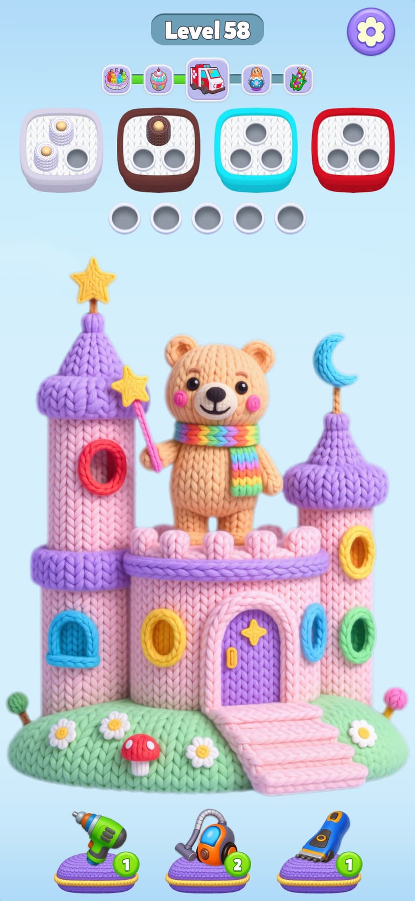 Wool Saga 3D - Knit Jam Puzzle screenshot 5 - screenshot