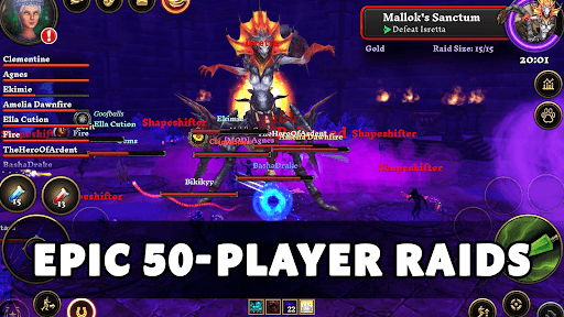 Villagers & Heroes - MMO RPG screenshot 1 - screenshot
