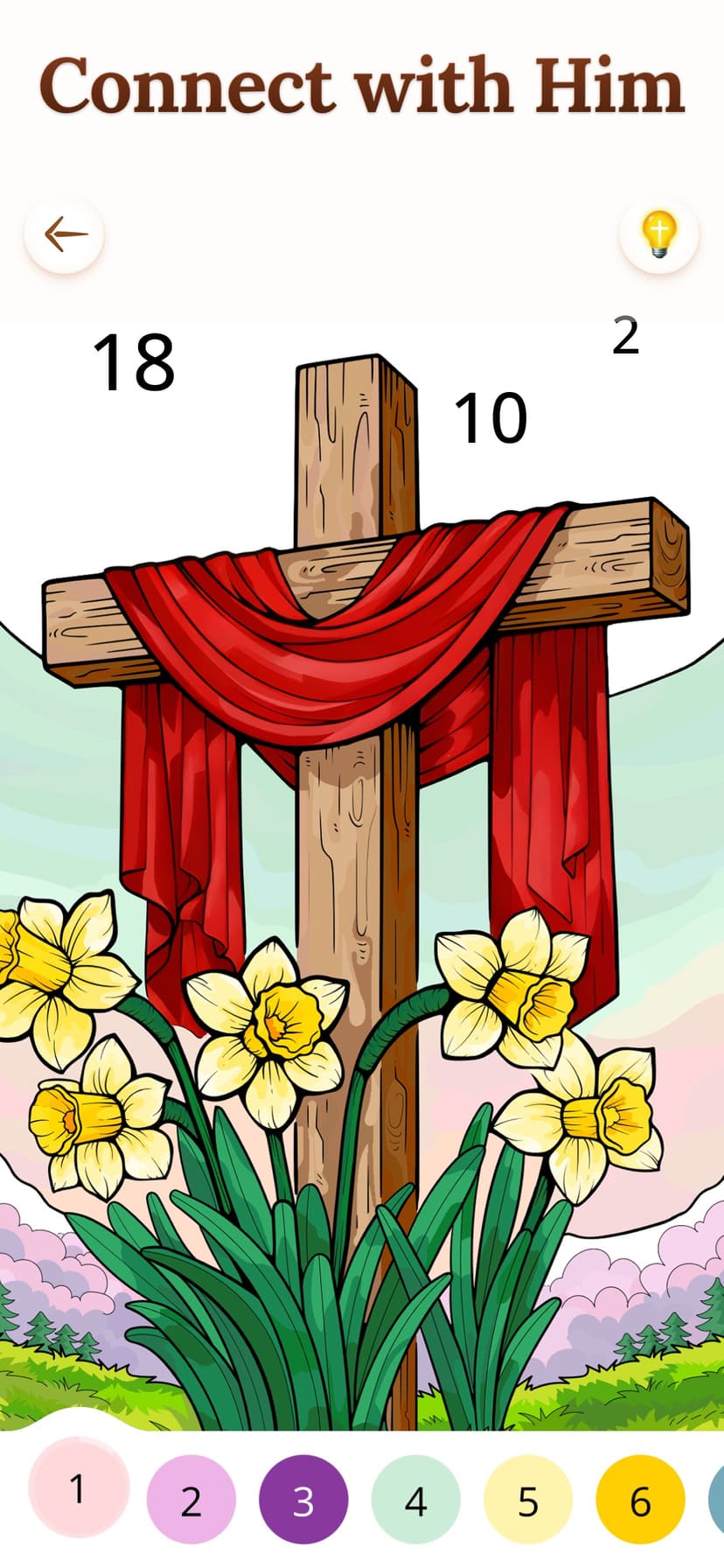 Bible Coloring Paint by Number screenshot 2 - screenshot