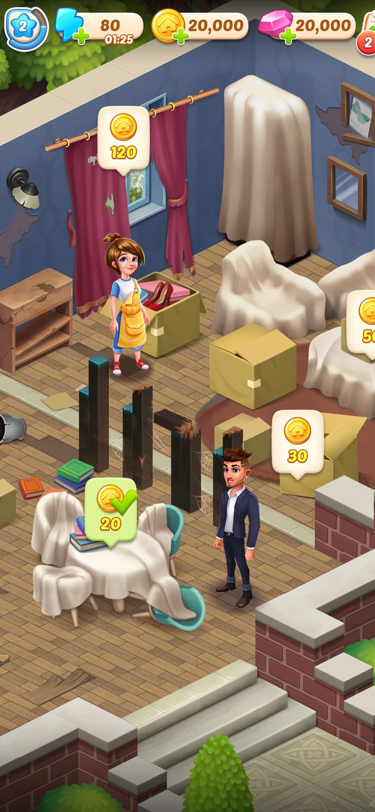 Merge Memoirs-Design Hometown screenshot 6 - screenshot
