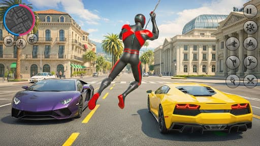 Spider Hero Flying City Rescue screenshot 5 - screenshot