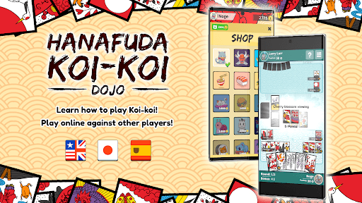 Hanafuda Koi-koi Dojo screenshot 1 - screenshot