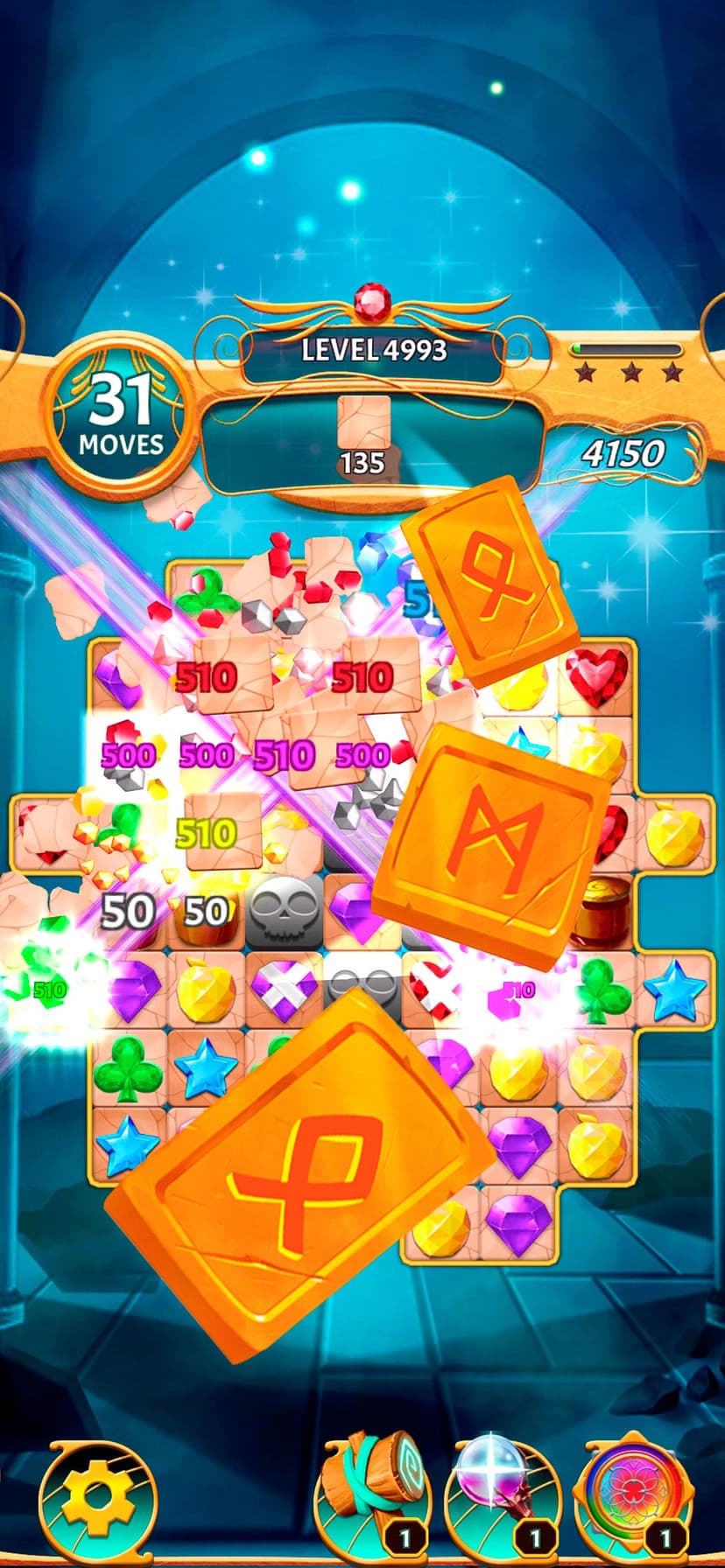 Match 3 Magic Jewels screenshot 2 - screenshot