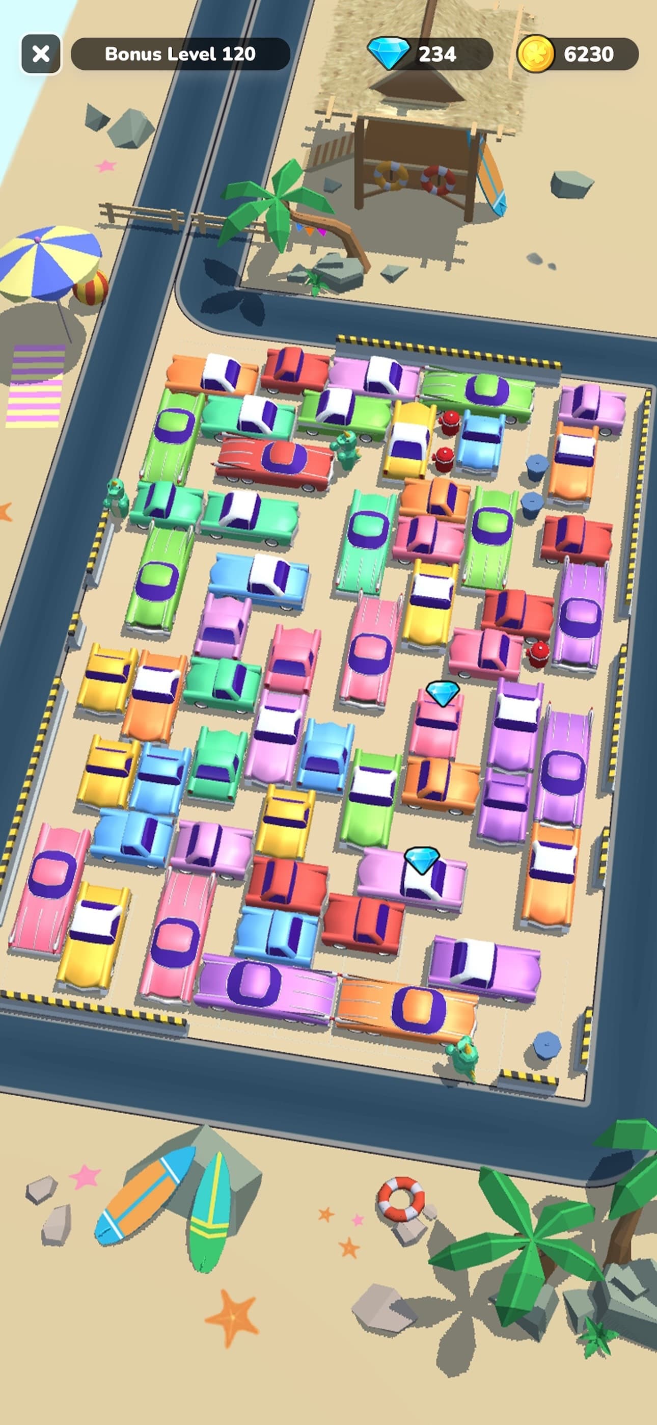 Parking Jam:Parking Lot 3D Car screenshot 1 - screenshot