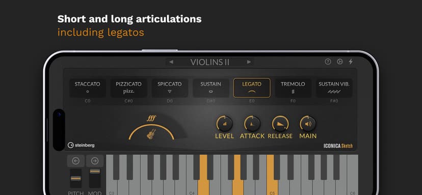 Iconica Sketch - Orchestra app screenshot 4 - screenshot